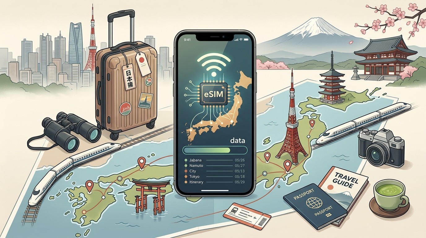 일본 여행 eSIM 사용법 및 추천