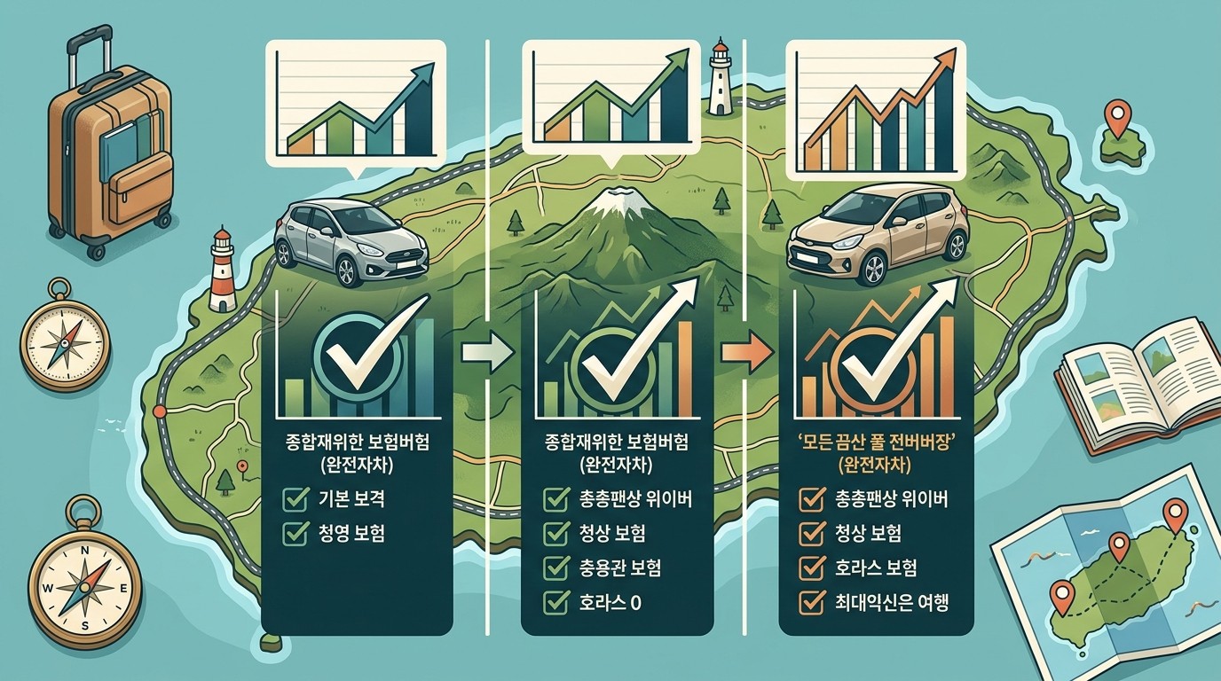 제주도 렌트카 완전자차 가격비교